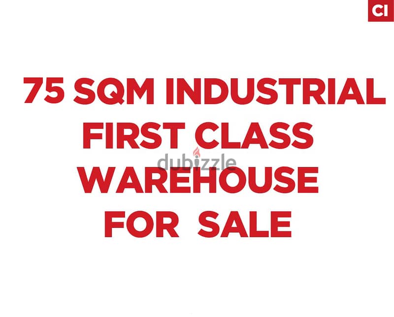 Industrial FIRST CLASS warehouse in Zouk Mosbeh/ ذوق مصبح REF#CI99891 0