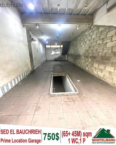 Prime Location Garage in Sed El Baouchrieh (industrial zone)