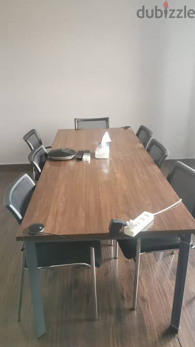 Big Office Meeting Room Table