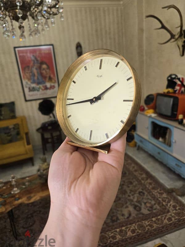 Rare art deco Kienzle clock ساعة ربط انتيك 5