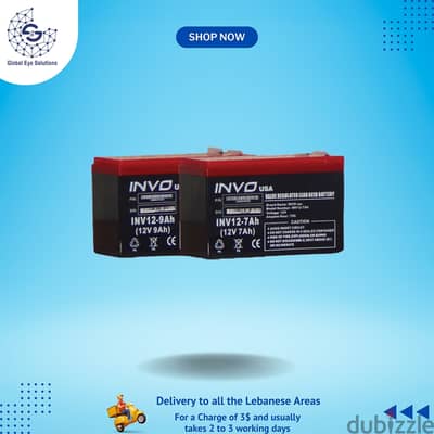 Rechargeable Battery 12V 9AH