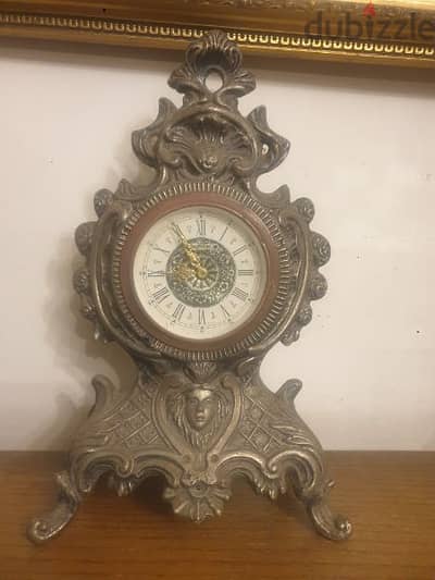 antique & rare Mercedes  Mantle Clock, West Germany,working very well