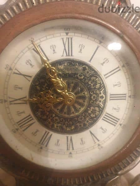 antique & rare Mercedes  Mantle Clock, West Germany,working very well 2