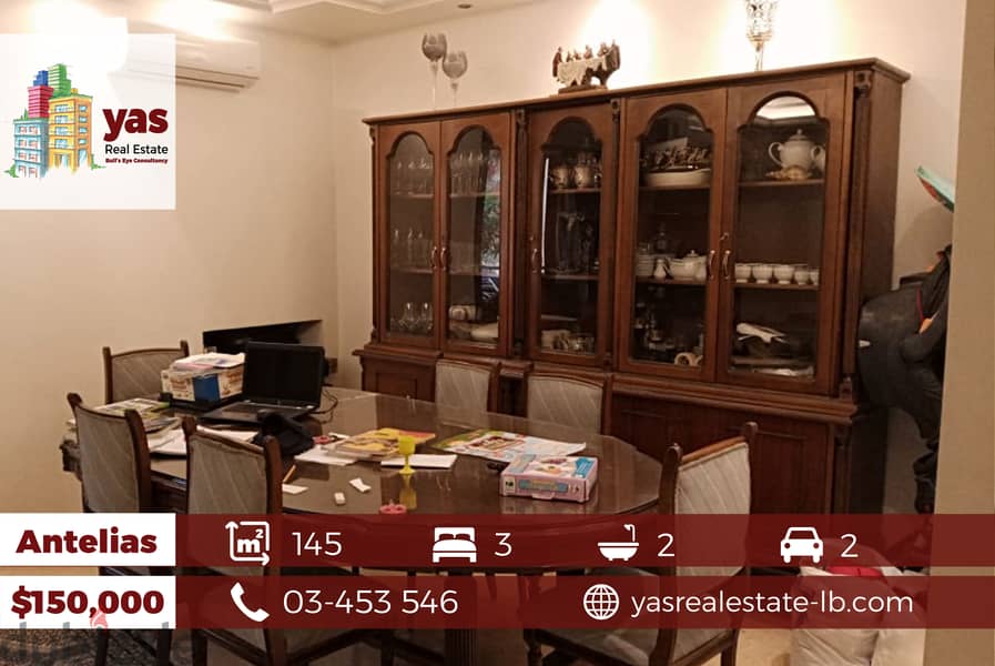 Antelias 145m2 | Good Condition | Decorated | Prime Location | PA| 0