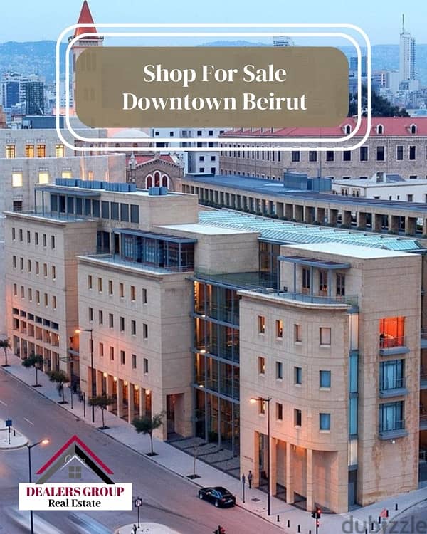 Prime Location Shop for Sale in Downtown Beirut 0