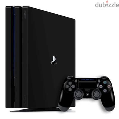 ps4 pro 1yb almost new, 4 original ps4 dual shock