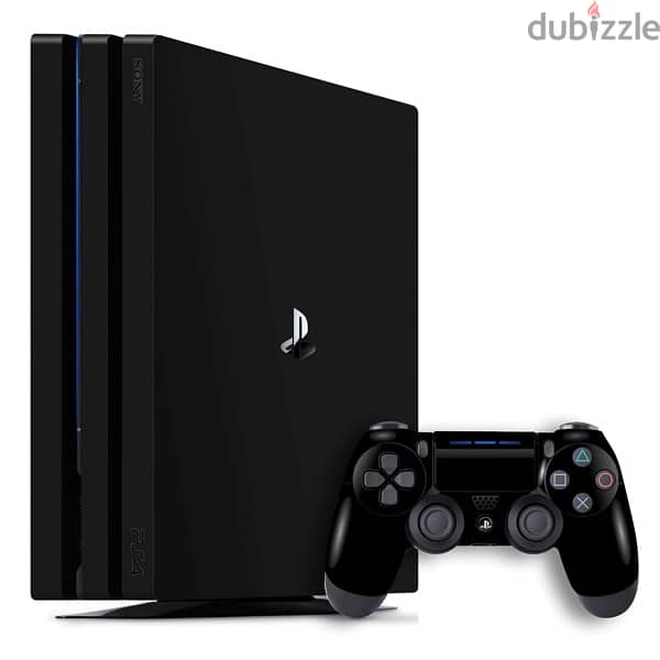 ps4 pro 1tb almost new, 4 original ps4 dual shock 0