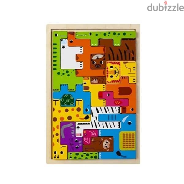 Wooden Blocks Puzzle For Kids 1