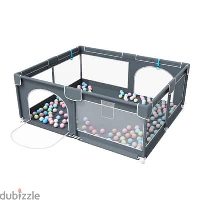 Baby Playpen Activity Center With Balls & Fence