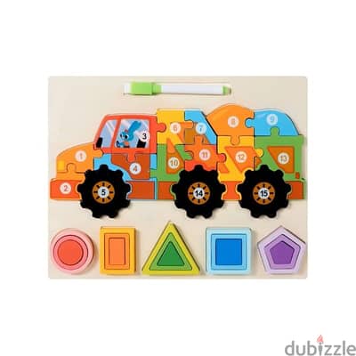 Matching Shapes & Puzzle Game With Drawing Board