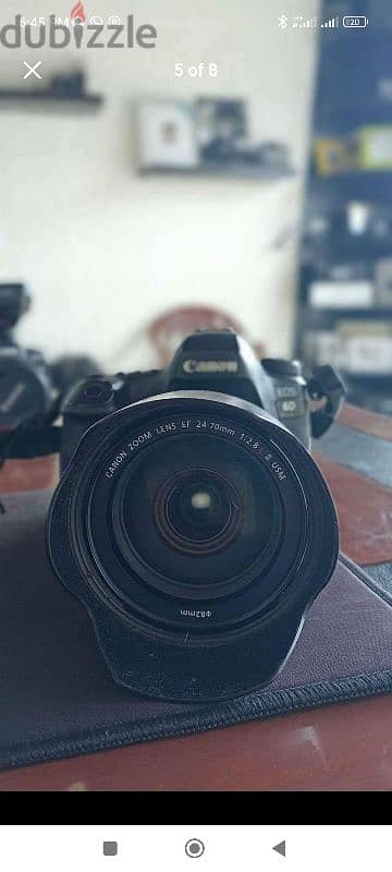 6d mark 2 ba3da ndefe l camera ma3 lens 24 70 f2.8 l2 bs3er kter 7alo 1