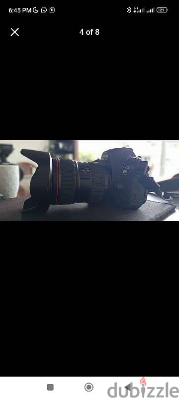 6d mark 2 ba3da ndefe l camera ma3 lens 24 70 f2.8 l2 bs3er kter 7alo 2