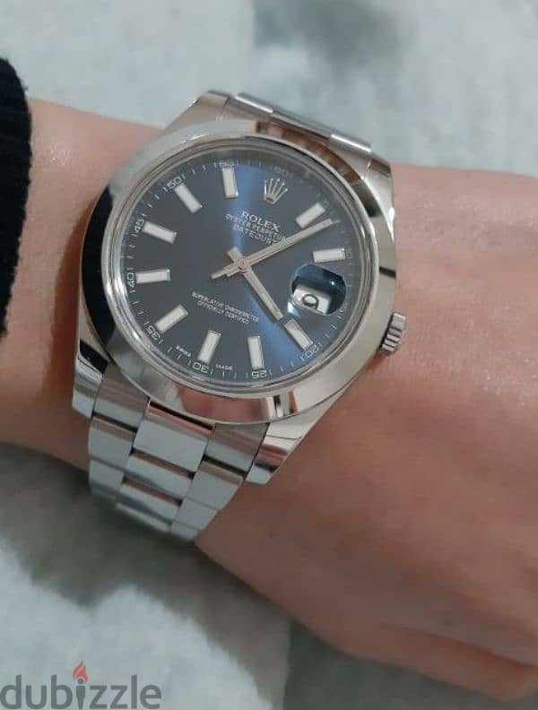 Rolex DJ Blue 0