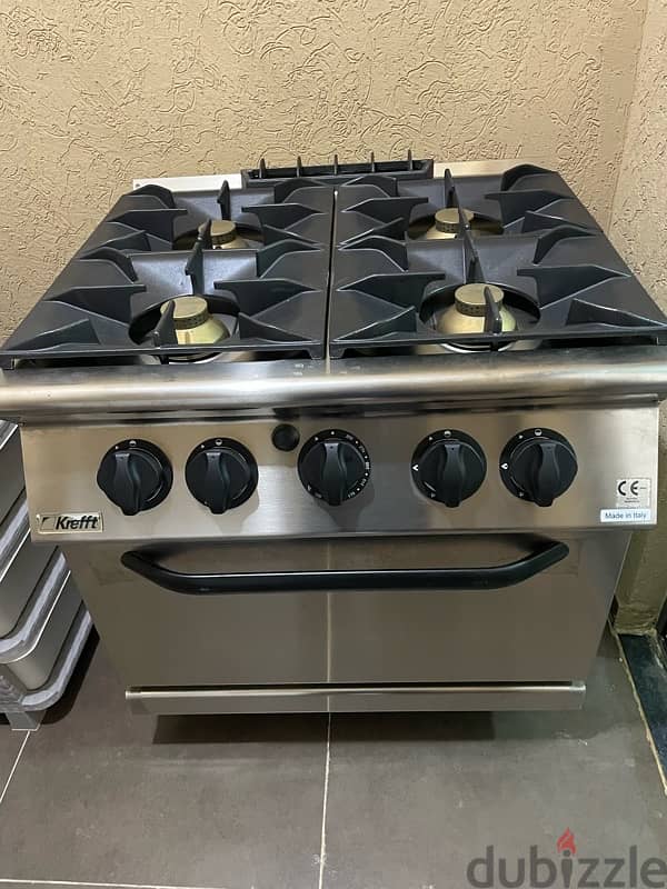 Italian industrial Gas Oven 0