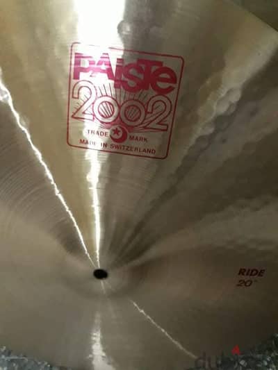 Cymbal Paiste 2002