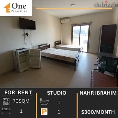 FURNISHED STUDIO FOR RENT IN NAHR IBRAHIM