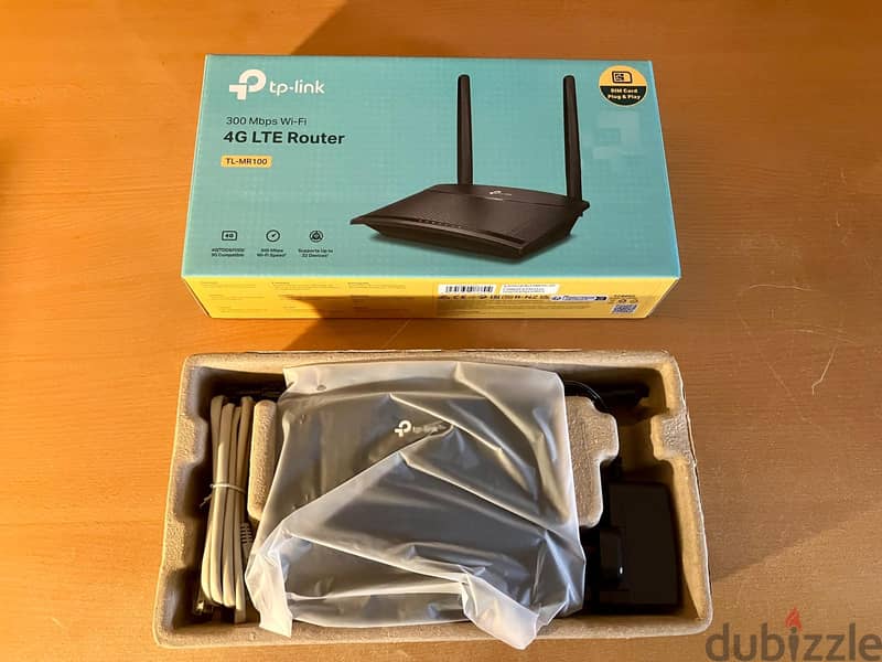 TP-Link 300 Mbps Wireless N 4G LTE Router | TL-MR100 1