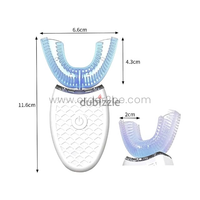 Ultrasonic Whitening Toothbrush: U-Shaped, Hands-Free, 4 Modes 11