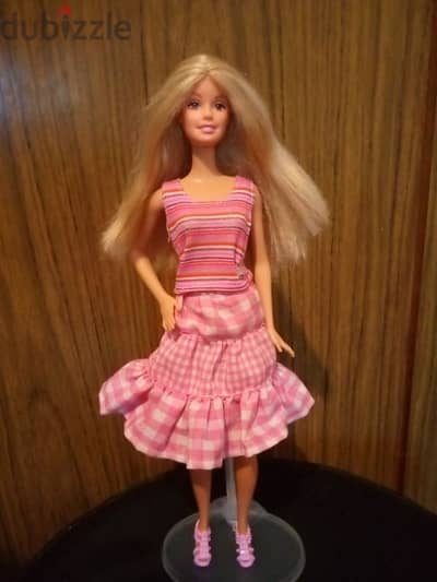 Barbie Mattel As new doll from Japan, Bend legs in Outfit+Shoes=18$