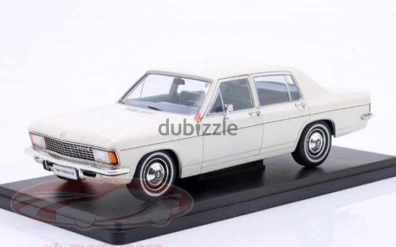 Opel Admiral B 1969 diecast car model 1:24 1