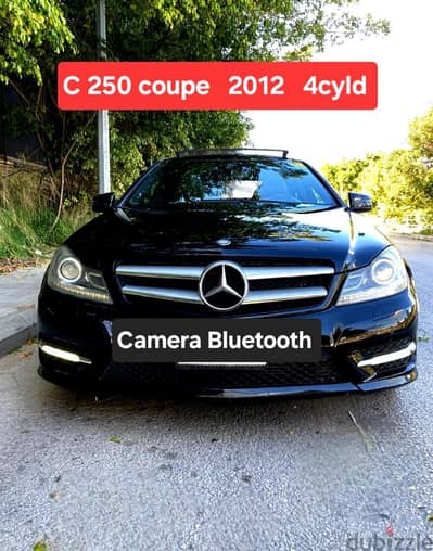 Mercedes-Benz C 250 coupe model 2012 super clean