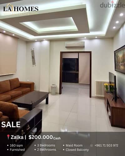 apartment for sale in zalka شقة للبيع في الزلقا