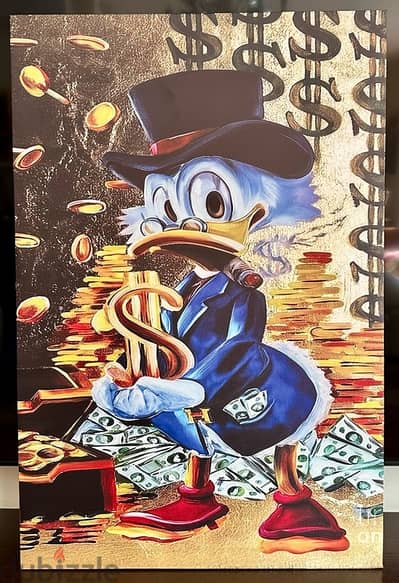 Donald Duck painting