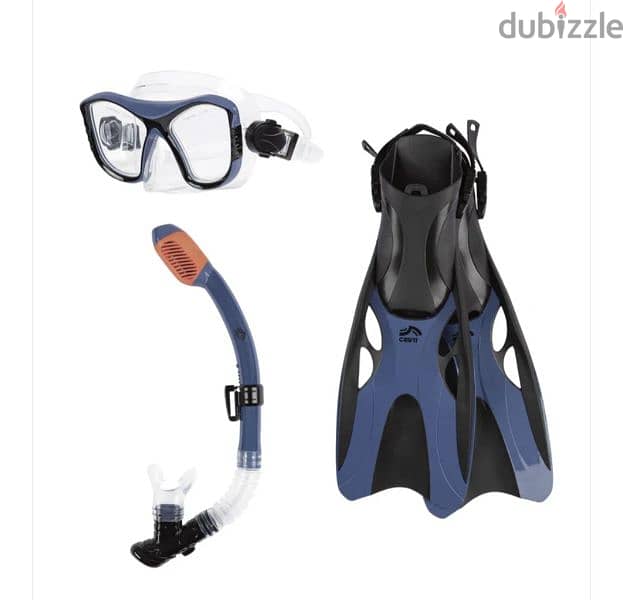 CRIVIT DIVING AND SNORKELKNG SET(Original made in Germany)/3$ delivery 6