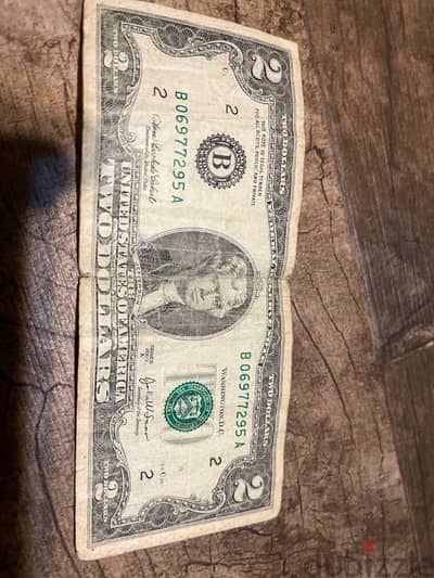 2$ bill vintage