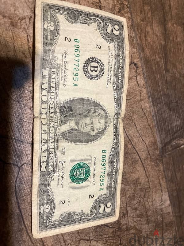 2$ bill vintage 0