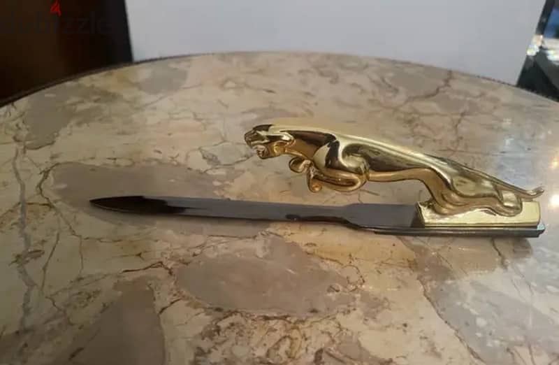 Gold plated letter opener 2