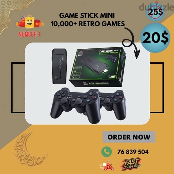 nostalgia game stick retro games 1