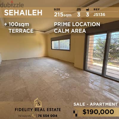 Apartment for sale in Sehaileh JS136 شقة  للبيع في سهيلة