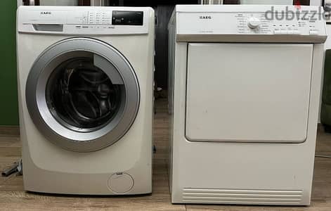 washer and dryer AEG