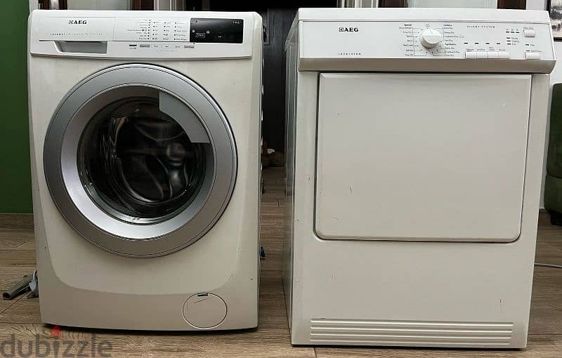 washer and dryer AEG 1