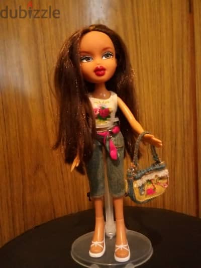 FUNK OUT BRATZ YASMIN 1st Edition MGA Great doll+Own Wear, Shoes & Bag