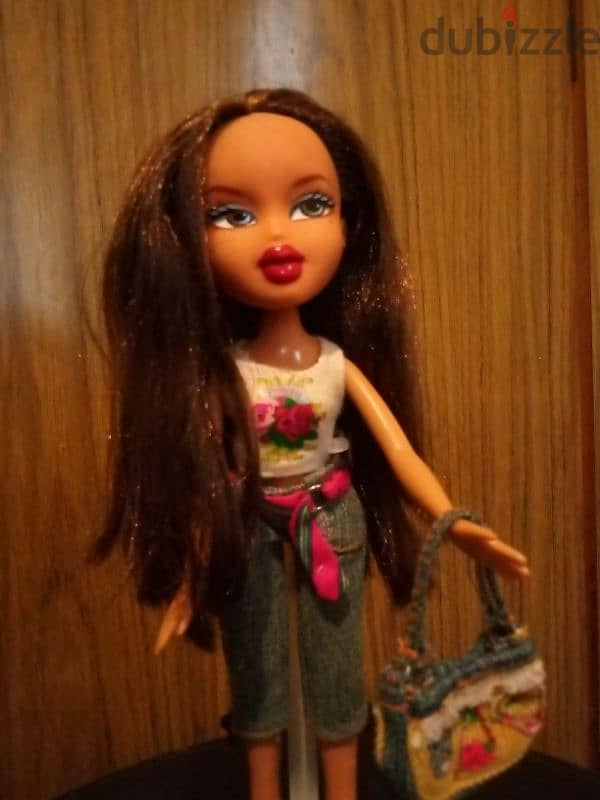 FUNK OUT BRATZ YASMIN 1st Edition MGA Great doll+Own Wear, Shoes & Bag 1