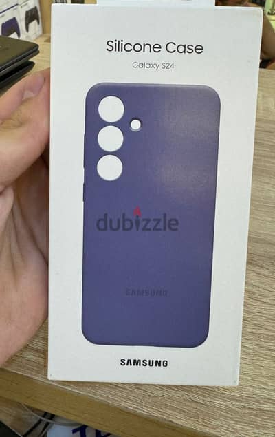 Silicone Case Galaxy S24 violet Great & Last offer