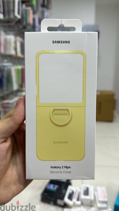 Samsung Galaxy Z Flip 6 Silicone Case yellow