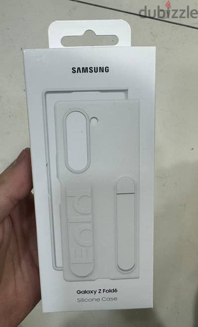 Samsung Galaxy Z fold 6 silicone case white