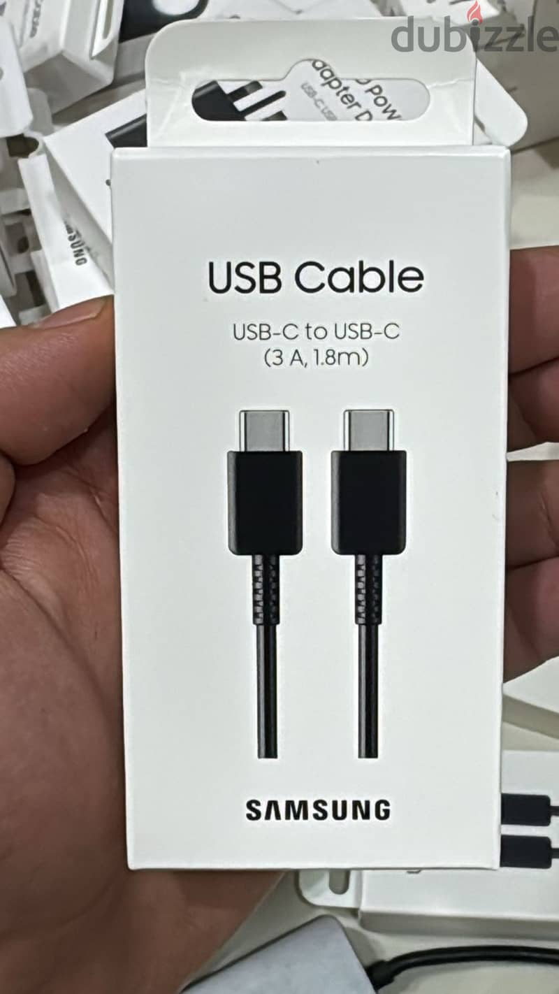 Samsung usb-c to usb-c cable (3a,1.8m) black 0