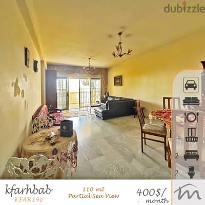 Kfarehbeb | 110m² 2 Bedrooms Apartment | Prime Location | Open View