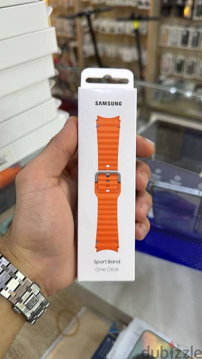 Samsung sport band one click orange Original & Best offer