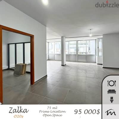 Zalka | Fully Decorated 75m² Office | Prime Location | Open Space