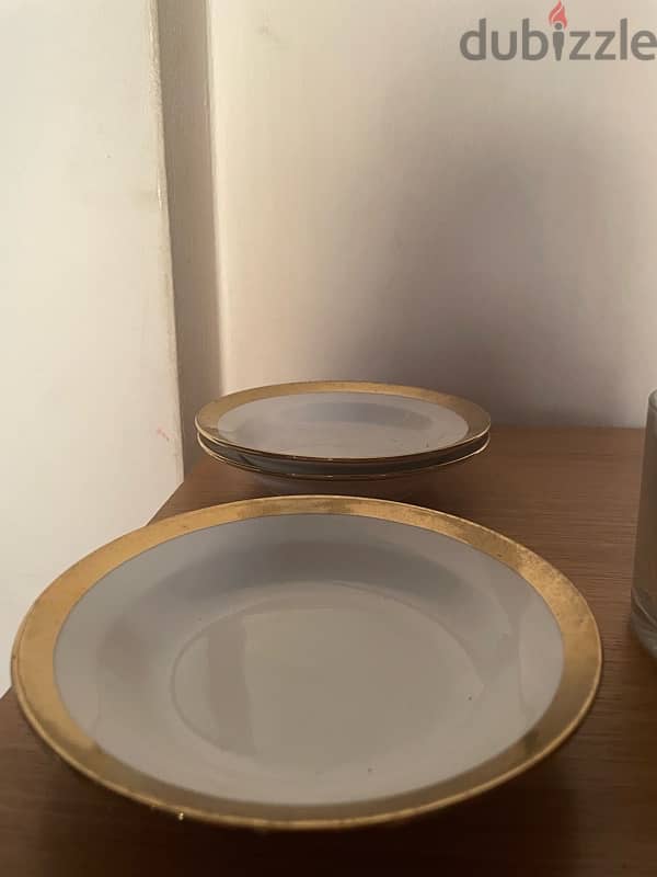 5 pcs Gold plated plate / small size ٥ حبات 2