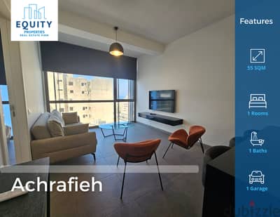 Furnished 55 SQM Apartment For Rent In Achrafieh شقة للإيجار #AA152724