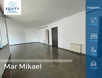 180 SQM Apartment For Rent In Mar Mikael شقة للإيجار #HH153049