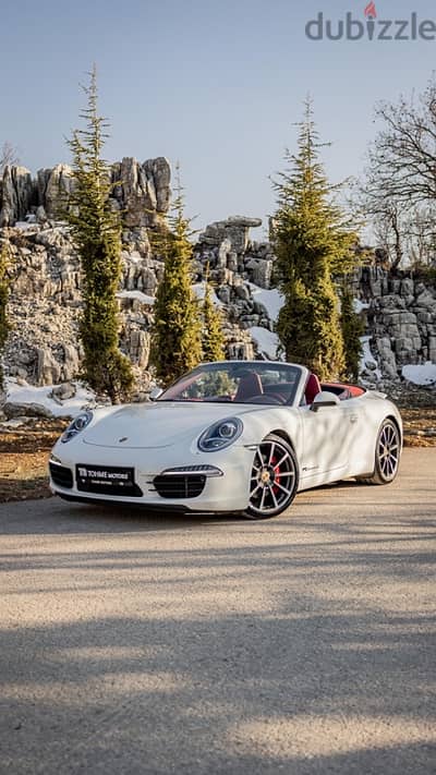 PORSCHE 911 CARRERA S CABRIO 2014, 40.000Km, 1 OWNER, PORSCHE WARRANTY