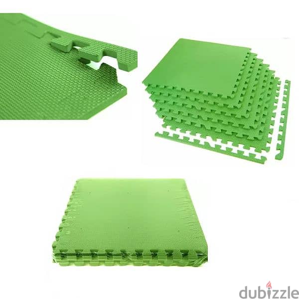 Interlocking Multi-Colours Mat 4 Pcs 1