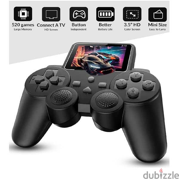 Mini Controller Hand Held Game Pad 2.4" Screen 2